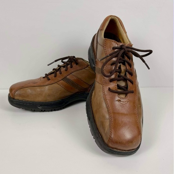 Rockport Signature Series Brown Leather Casual Shoes, Men’s Size 9